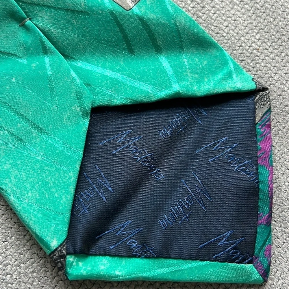 Claude Montana Vintage Silk Tie
